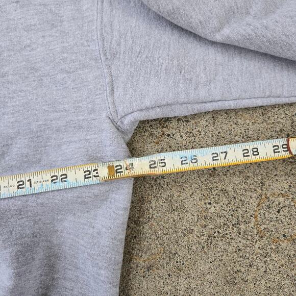 Vtg OXFORD UNIVERSITY Arc Logo Graphic British College Crewneck Sweatshirt XL - Picture 5 of 6